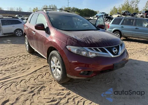 2012 Nissan Murano Sl z USA, uszkodzony, nr VIN JN8AZ1MWXCW206088